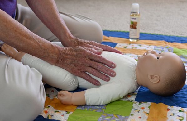 Infant Massage-Baby’s Tummy